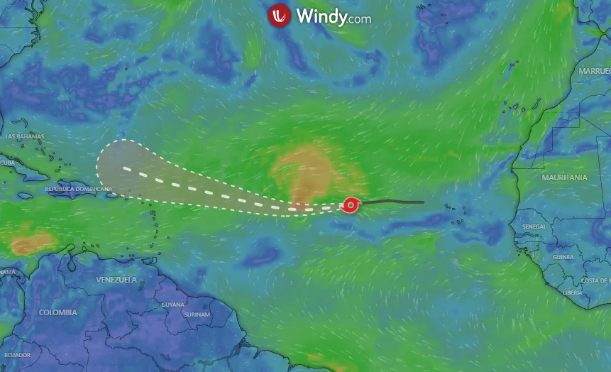 Tormenta tropical Erin avanza en el Atlántico con potencial de huracán, pero sin amenaza inmediata para Florida