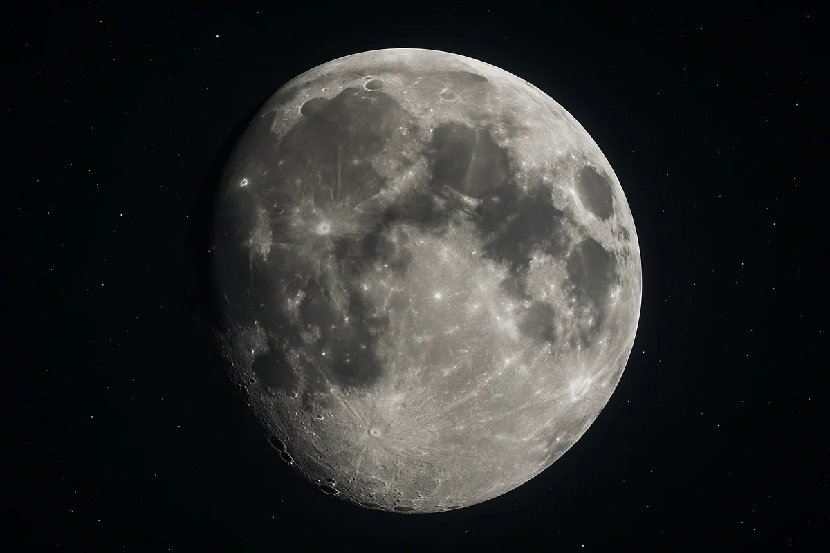Descubren método para obtener agua directamente de la Luna usando solo luz solar