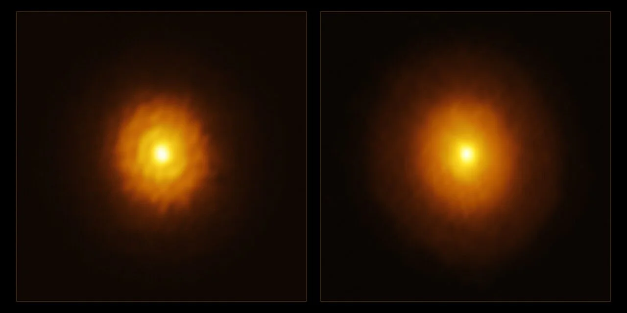 Detectan planeta hasta 10 veces más grande que Júpiter escondido en un disco protoplanetario