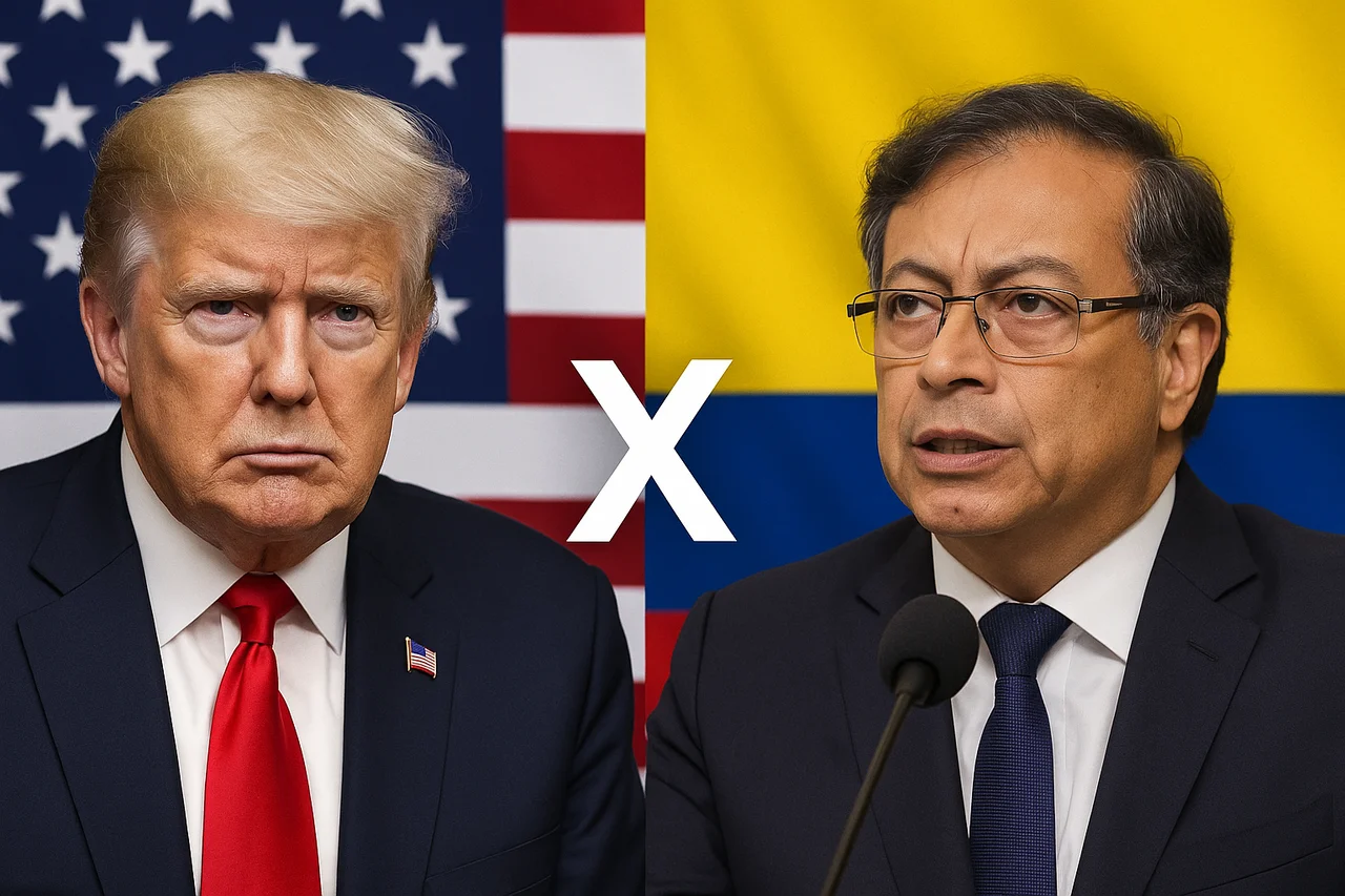Trump suspende la ayuda a Colombia y acusa a Gustavo Petro de encubrir el narcotráfico